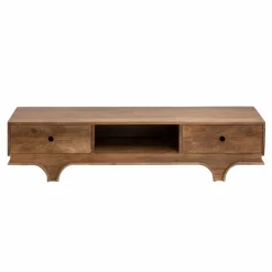 Meuble Tv<Made in Meubles Meuble TV en bois de manguier foncé Daelan