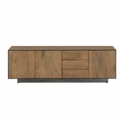 Meuble Tv<Made in Meubles Meuble TV en bois de manguier et métal Isil