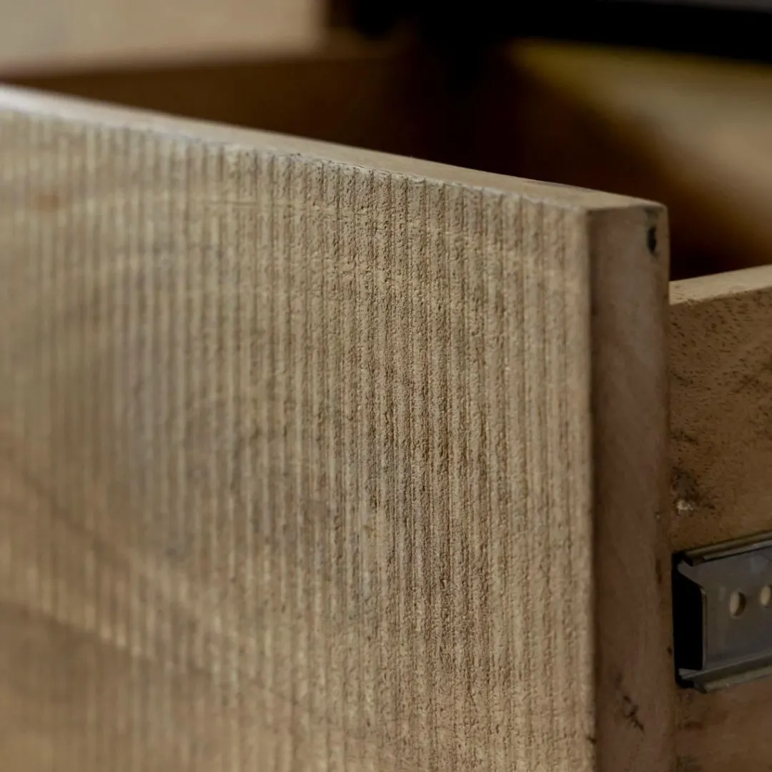 Meuble Tv<Made in Meubles Meuble TV en bois de manguier et métal Isil