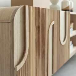 Meuble Tv<Made in Meubles Meuble TV en bois de paulownia Nilo