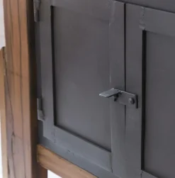 Meuble Tv<Made in Meubles Meuble TV en bois recyclé et métal Hector