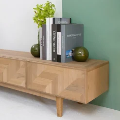 Meuble Tv<Made in Meubles Meuble TV en chêne massif Plume