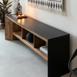 Meuble Tv<Made in Meubles Meuble TV en pin recyclé Constance