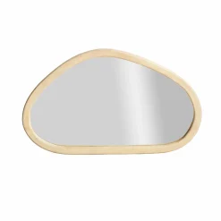 Miroir|Décoration<Made in Meubles Miroir abstrait en bois de manguier clair Marley