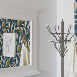 Miroir<Made in Meubles Miroir en bois de pin blanc Manel