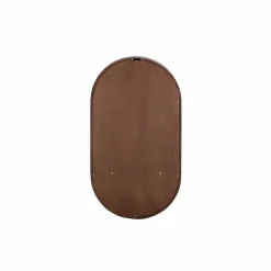 Miroir|Décoration<Made in Meubles Miroir ovale avec étagère en bois de manguier Marley