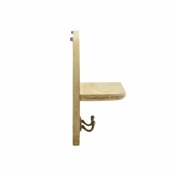 Miroir|Décoration<Made in Meubles Miroir ovale en bois de manguier clair Juliet