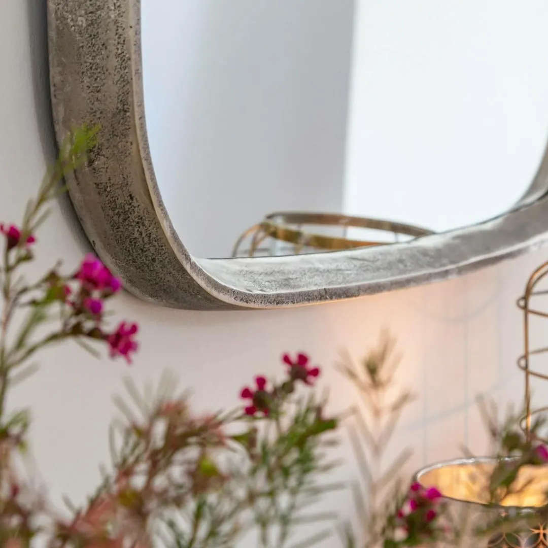 Miroir|Décoration<Made in Meubles Miroir rectangle en aluminium Beryl