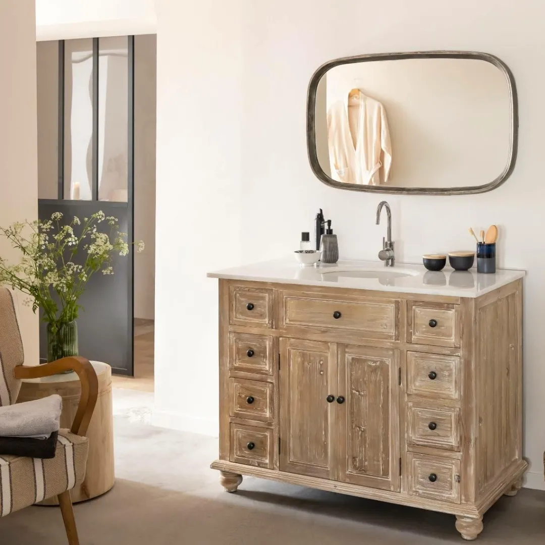 Miroir|Décoration<Made in Meubles Miroir rectangle en aluminium Beryl