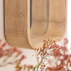 Miroir|Décoration<Made in Meubles Miroir rectangulaire en bois de manguier Domi