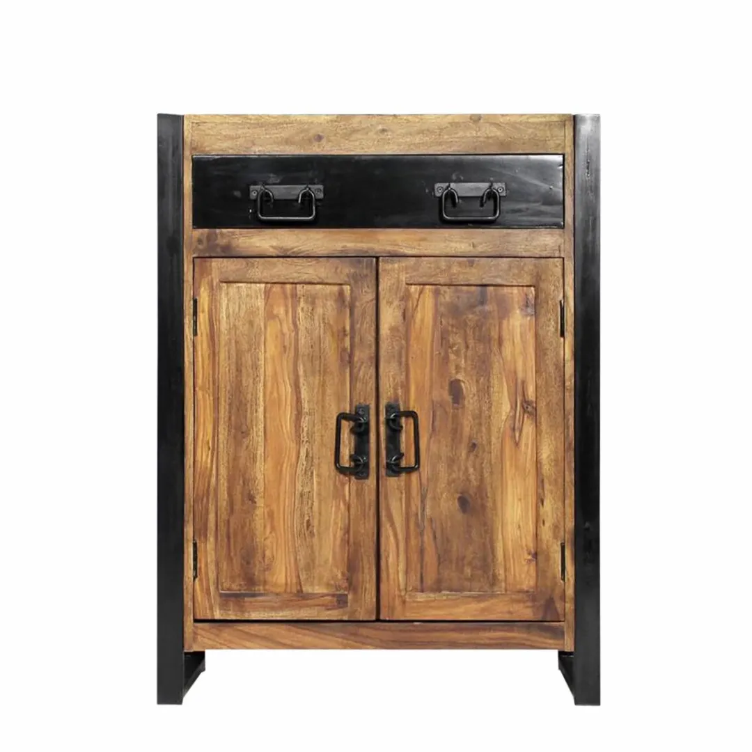 Buffet<Made in Meubles Petit buffet en bois d'acacia 80 cm Havana