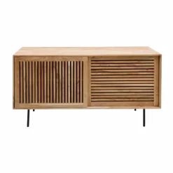 Buffet<Made in Meubles Petit buffet en bois d'acacia Salta