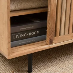 Buffet<Made in Meubles Petit buffet en bois d'acacia Salta