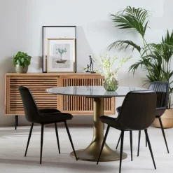 Buffet<Made in Meubles Petit buffet en bois d'acacia Salta