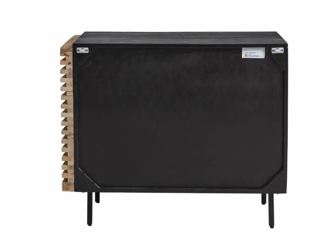 Buffet<Made in Meubles Petit buffet en bois de manguier Tino