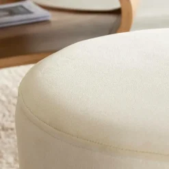 Fauteuil<Made in Meubles Petit Fauteuil blanc en manguier Adonis