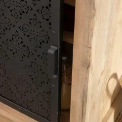 Meuble Sous Vasque<Made in Meubles Petit meuble sous vasque en bois de manguier Sahara