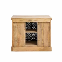 Meuble Sous Vasque<Made in Meubles Petit meuble sous vasque en bois de manguier Sahara