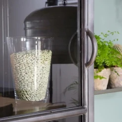 Vaisselier<Made in Meubles Petit vaisselier en métal Locker