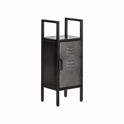 Colonne|Meuble De Rangement<Made in Meubles Petite colonne en métal noir Abel