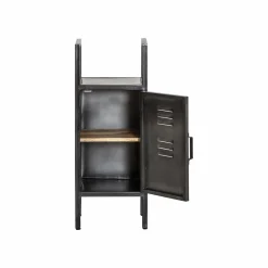 Colonne|Meuble De Rangement<Made in Meubles Petite colonne en métal noir Abel