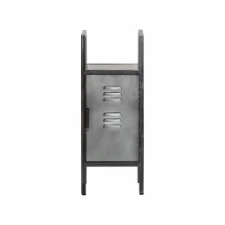 Colonne|Meuble De Rangement<Made in Meubles Petite colonne en métal noir Abel