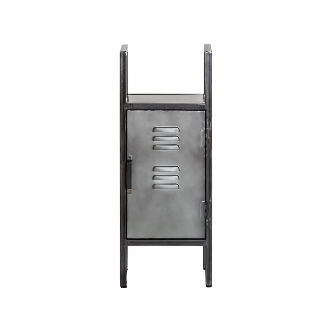 Colonne|Meuble De Rangement<Made in Meubles Petite colonne en métal noir Abel