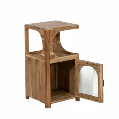 Etagère|Meuble De Rangement<Made in Meubles Petite étagère en bois d'acacia Emyr