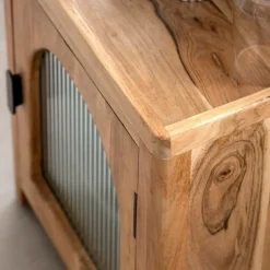 Etagère|Meuble De Rangement<Made in Meubles Petite étagère en bois d'acacia Emyr