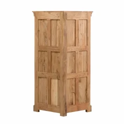 Vitrine<Made in Meubles Petite vitrine d'angle en bois d'acacia Esmée