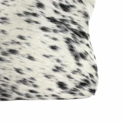 Décoration<Made in Meubles Pochette en cuir et peau de vache, noir et blanc