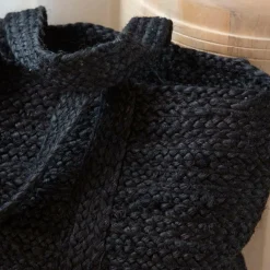 Décoration<Made in Meubles Sac à  buches noir Marlon