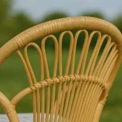 Salon De Jardin<Made in Meubles Salon de jardin arrondi en rotin Rattan