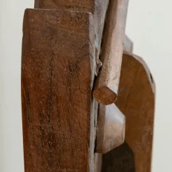 Décoration<Made in Meubles Sculpture visage en bois Liséa