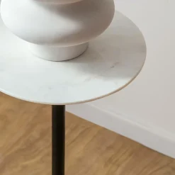 Bout De Canapé & Sellette<Made in Meubles Sellette en marbre Cassiopée