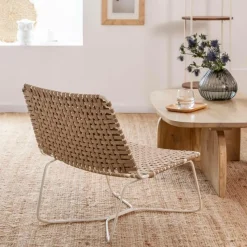 Table Basse<Made in Meubles Set de 2 tables basses en bois de manguier Tom