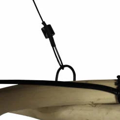 Suspension<Made in Meubles Suspension en bois et métal 3 lampes Naomi