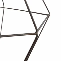 Suspension<Made in Meubles Suspension graphique en métal noir Jim