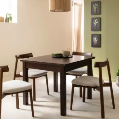 Table À Manger<Made in Meubles Table à manger avec allonges en bois de manguier Syanna