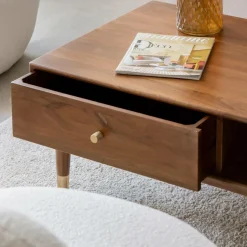 Table Basse<Made in Meubles Table basse en bois d'acacia Emiel