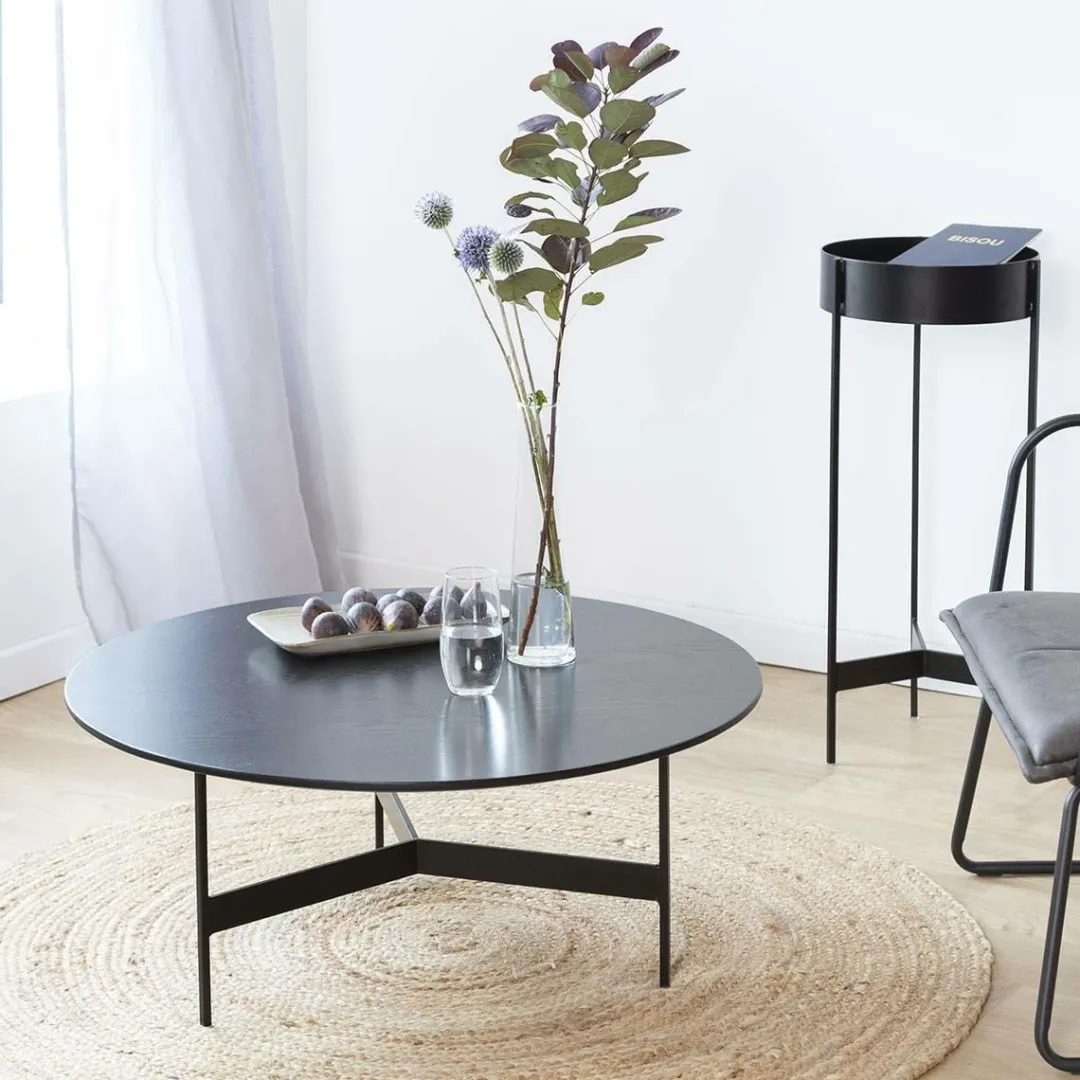 Table Basse<Made in Meubles Table basse en bois de chêne Osaka