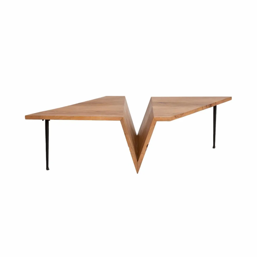 Table Basse<Made in Meubles Table basse en bois de manguier Letizia