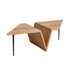 Table Basse<Made in Meubles Table basse en bois de manguier Letizia