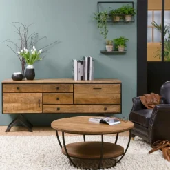 Table Basse<Made in Meubles Table basse en bois de manguier Rita