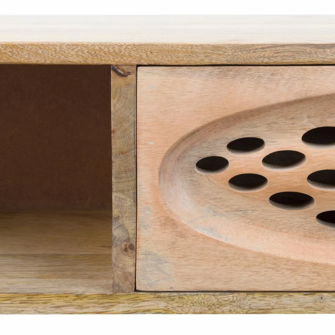 Table Basse<Made in Meubles Table basse en bois de manguier Golf