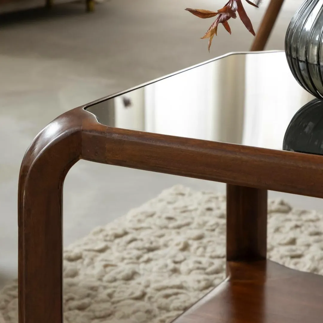 Table Basse<Made in Meubles Table basse en bois de manguier Onane