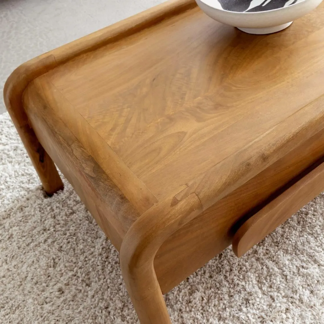 Table Basse<Made in Meubles Table basse en bois de manguier Féodor