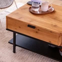 Table Basse<Made in Meubles Table basse en bois de sapin Enola