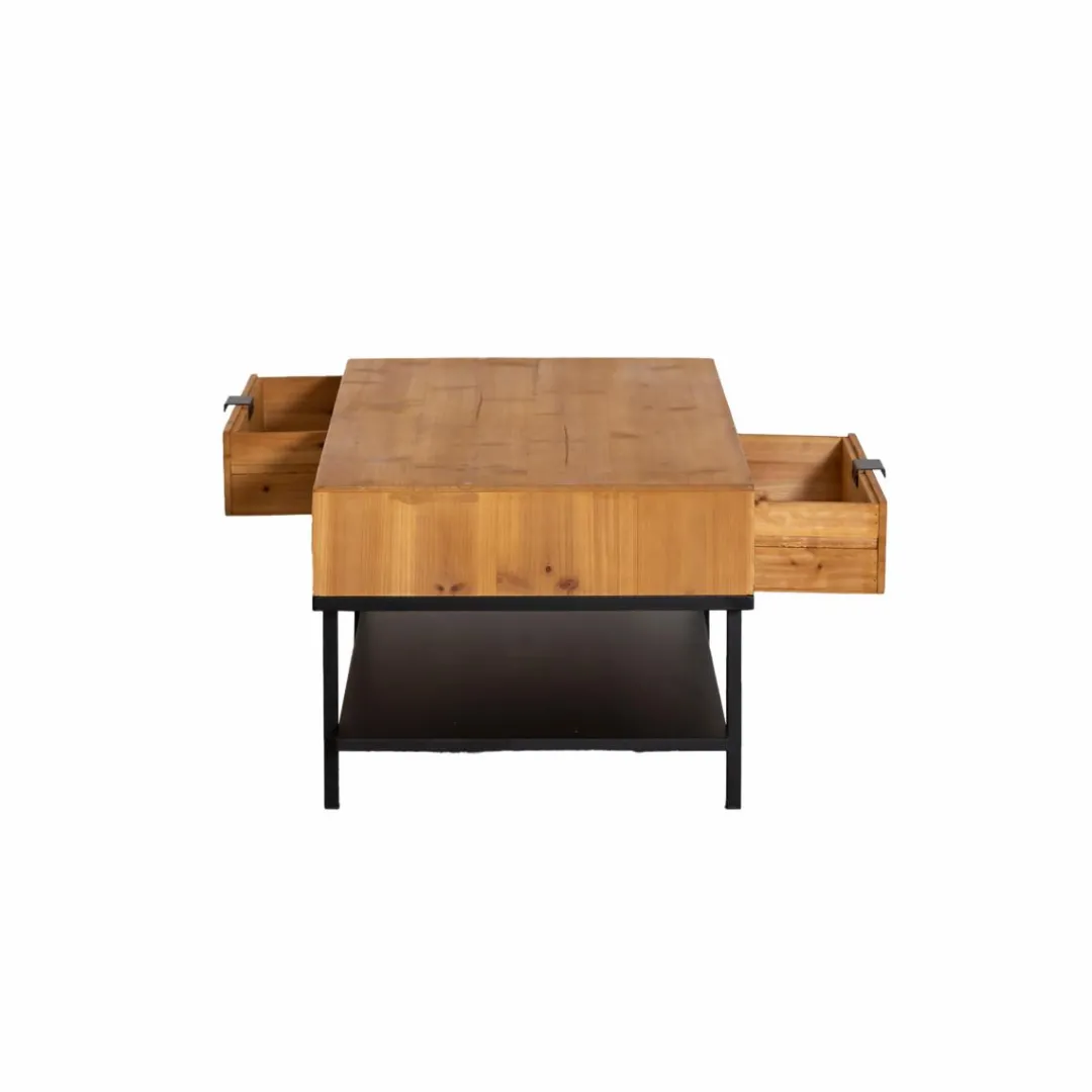 Table Basse<Made in Meubles Table basse en bois de sapin Enola