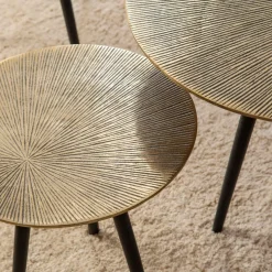 Table Basse|Table Gigogne<Made in Meubles Table basse gigogne en aluminium Aurèle